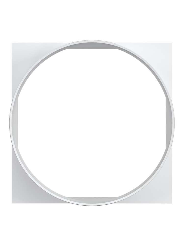 Переходник КВ D100 100х100 пластик ERA