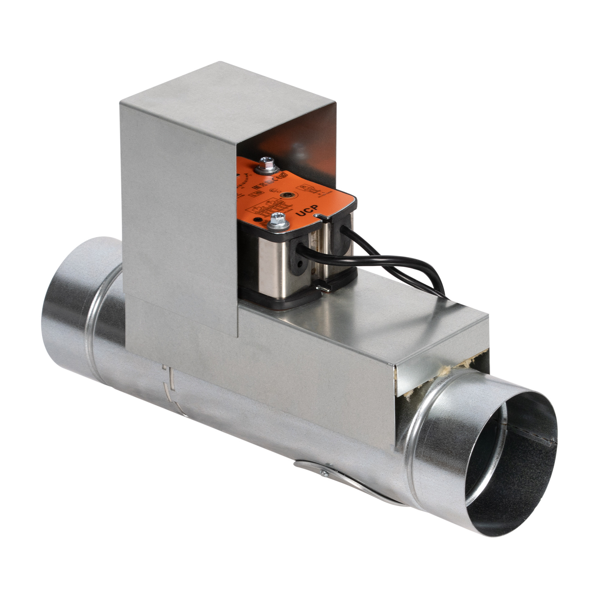 Клапан противопожарный SHUFT SHFDO-90-O-d450-MB230-0-0-0-0