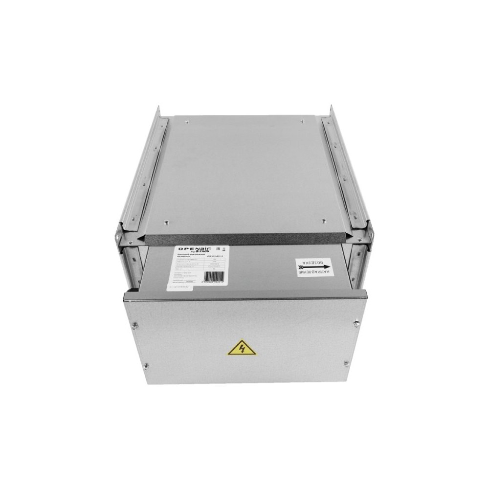 Электрический нагреватель для прямоугольных каналов ZILON ZES 600x350-22-5