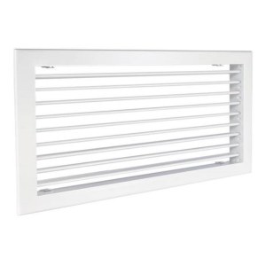Настенная однорядная решётка ZILON 1 WA 300*100