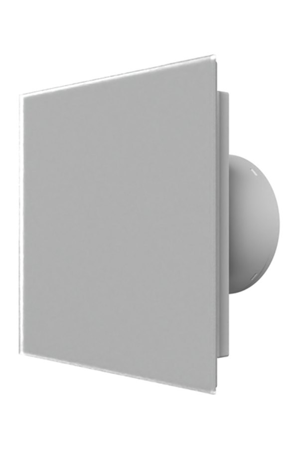 Панель AEON D100/125 179х179 стекло матовое Silver clear серебристое DICITI